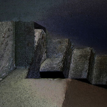 Arte digitale intitolato "Brutalism - II" da Claudio Boczon, Opera d'arte originale, Collage digitale