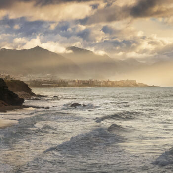 Fotografia intitulada "Coast" por Claudio De Sat, Obras de arte originais, Fotografia digital