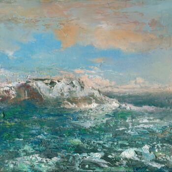 Pittura intitolato "Landscape of the so…" da Claudio Marciano, Opera d'arte originale, Olio