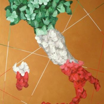 Картина под названием "Farfalle d'Italia" - Claudio Guasti, Подлинное произведение искусства