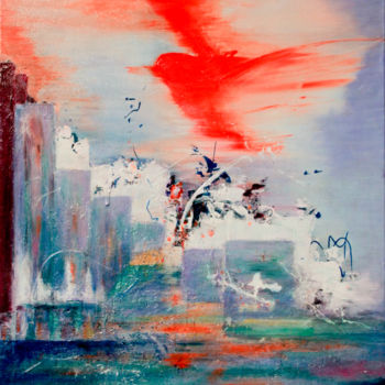 "Bird of freedom" başlıklı Tablo Claudy tarafından, Orijinal sanat, Akrilik