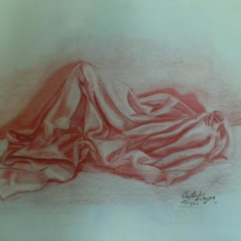 Desenho intitulada "tecido" por Clayton André De Souza, Obras de arte originais