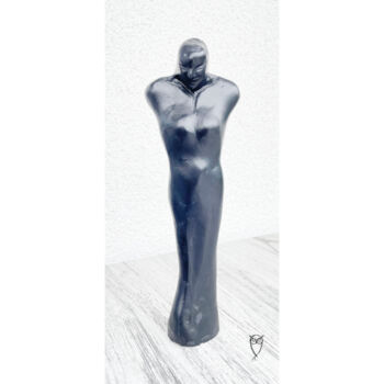 Rzeźba zatytułowany „Schwarze Dame” autorstwa Clemens Teichmann, Oryginalna praca, Gips
