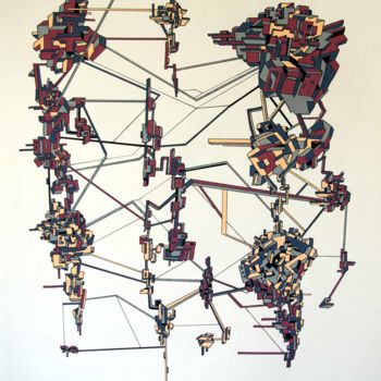 "Toulouse 2 (Croix D…" başlıklı Tablo Clément Charoy tarafından, Orijinal sanat, Işaretleyici
