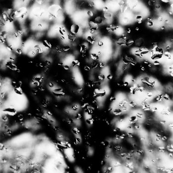 Photographie intitulée "Gouttes de pluies" par Clémentine Palud, Œuvre d'art originale