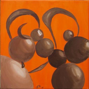 Painting titled "balls 7" by Jonathan Clementz, Original Artwork
