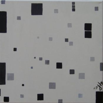 Peinture intitulée "square 2" par Jonathan Clementz, Œuvre d'art originale
