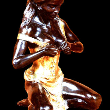 Sculpture titled "margaux" by Clerc-Renaud, Original Artwork, Metals