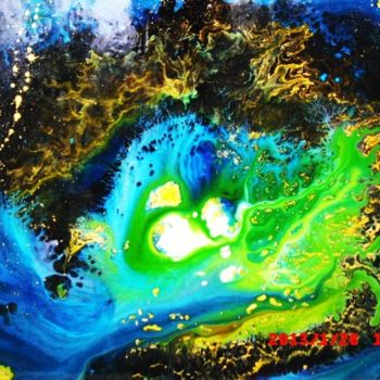 Peinture intitulée "Vortex" par Nahalah, Œuvre d'art originale