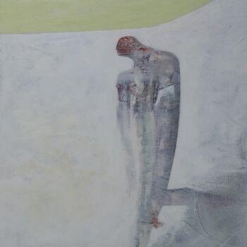 Peinture intitulée "Ange déchu" par Clive Manuel, Œuvre d'art originale
