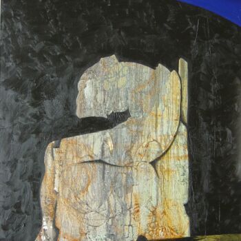 Painting titled "BROKEN" by Clive Manuel, Original Artwork, Oil