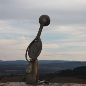 Sculpture titled "Mellow" by Clive Manuel, Original Artwork, Metals
