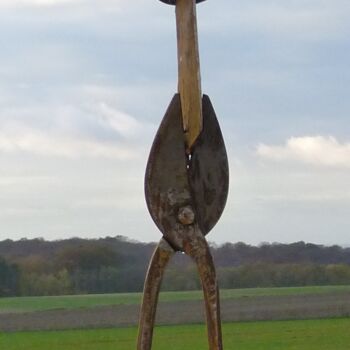 Sculpture intitulée "NAPOLEON" par Clive Manuel, Œuvre d'art originale, Métaux