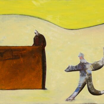 Painting titled "FREE" by Clive Manuel, Original Artwork, Oil