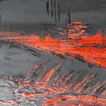 Painting titled "Magma.jpg" by Cliver, Original Artwork, Acrylic