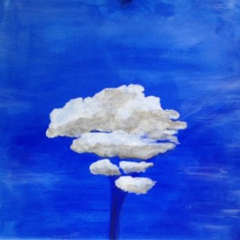 Painting titled "Madame Cloud" by Hax, Original Artwork