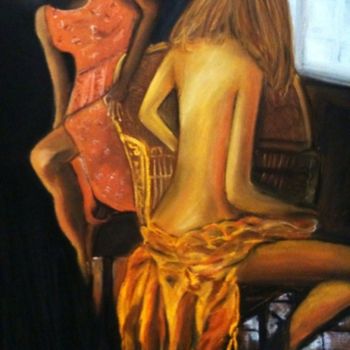 Painting titled "Femmes femme" by Clo Tilly, Original Artwork