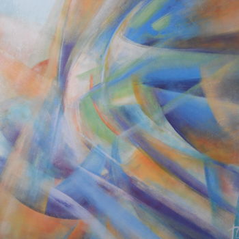 Peinture intitulée "Délibération" par Régine Chaptal, Œuvre d'art originale, Autre