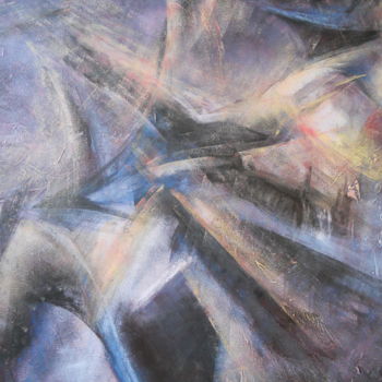 Peinture intitulée "Dissociation" par Régine Chaptal, Œuvre d'art originale