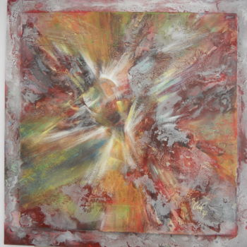 Peinture intitulée "jardin d'hiver 2" par Régine Chaptal, Œuvre d'art originale