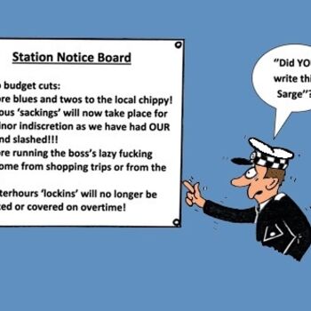 Police Station Notice Board