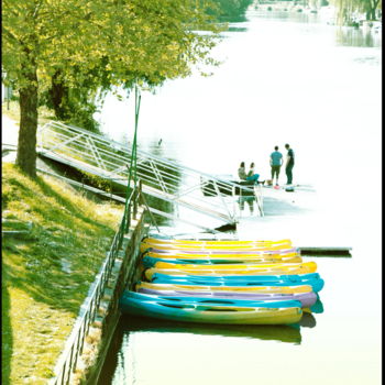 Photographie intitulée "au-fil-de-l'eau#01.…" par Chupalia, Œuvre d'art originale, Photographie numérique