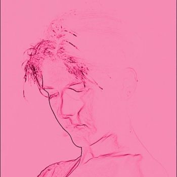 Fotografía titulada "Kammie in Pink" por Coblitz David, Obra de arte original, Fotografía manipulada