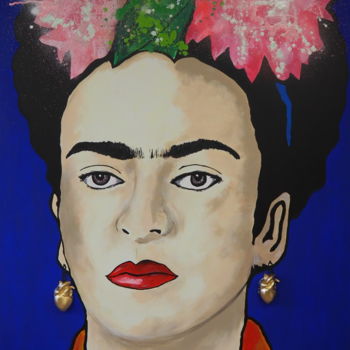 Картина под названием "La pura vida" - Cobo, Подлинное произведение искусства, Акрил