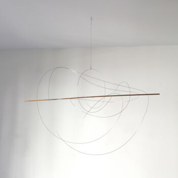 Sculpture intitulée "STR 18.01" par Colette Billaud, Œuvre d'art originale, Acier inoxydable