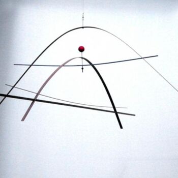 Sculpture titled "SUSPENSION 10/06" by Colette Billaud, Original Artwork