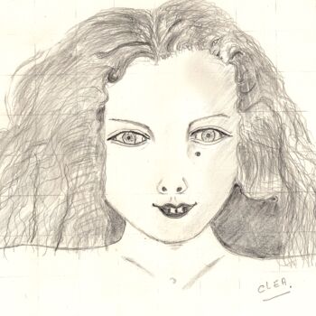 Drawing titled "J'ai  20 ans" by Colette Clea Rhode, Original Artwork, Other
