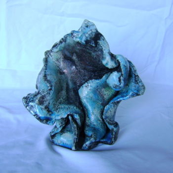 Sculpture titled "Parfum de mer" by Colette Jotterand-Vetter, Original Artwork
