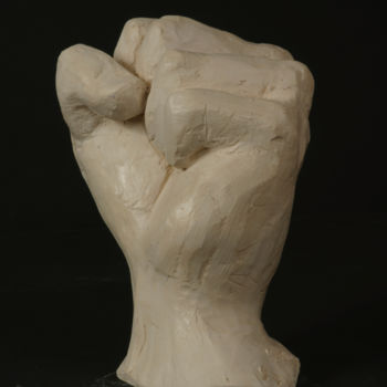 雕塑 标题为“Résistance” 由Colette Jotterand-Vetter, 原创艺术品, 粘土