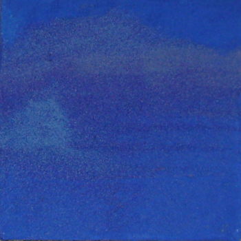 Painting titled "Nuit noire" by Colette Jotterand-Vetter, Original Artwork, Acrylic