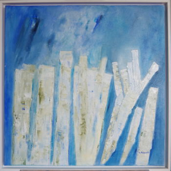 Peinture intitulée "ICE BAR-2 (107)" par Colette Pisanelli, Œuvre d'art originale, Huile