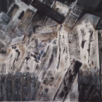 Картина под названием "Après la Tornade 2" - Colette Terranova, Подлинное произведение искусства, Масло