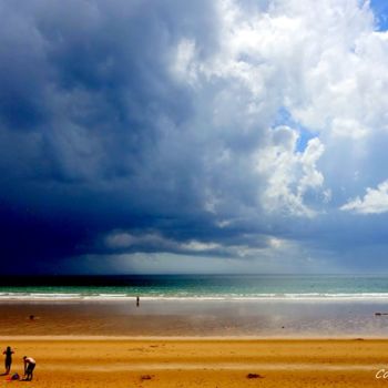 Photography titled "derniers-baigneurs-…" by Coline Kiéné, Original Artwork