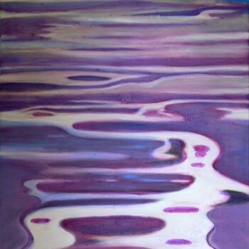 Pintura titulada "Still Water" por Collay Anne, Obra de arte original, Oleo Montado en Bastidor de camilla de madera