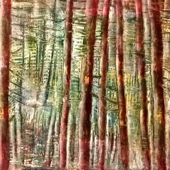 Pittura intitolato "FOREST HILL" da Cologne Art Project, Opera d'arte originale, Acrilico