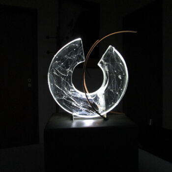 Sculpture titled "php6wohom.jpeg" by Conceição Cabral, Original Artwork, Glass