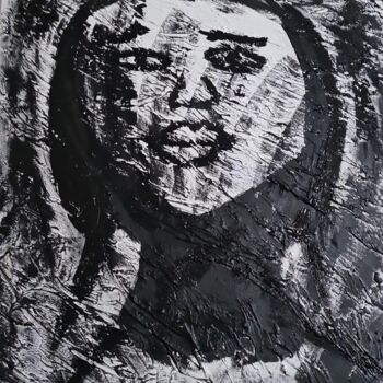 Pittura intitolato "Shadow lady" da Connie Whelan, Opera d'arte originale, Acrilico