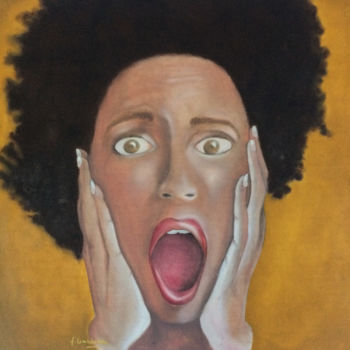 Картина под названием "Surprise" - Federico Consolazione, Подлинное произведение искусства, Масло