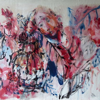 제목이 "Rosea et Vita"인 미술작품 Constance Robine로, 원작, 아크릴