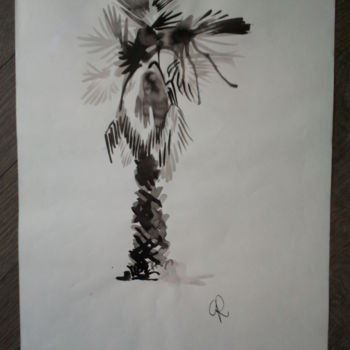 Drawing titled "Era I" by Constance Robine, Original Artwork, Ink