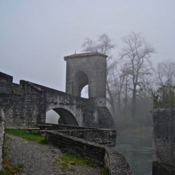 Fotografie mit dem Titel "Pont de La Légende…" von Kargo, Original-Kunstwerk, Digitale Fotografie