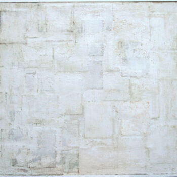 Painting titled "Incastri" by Consuelo Iemma, Original Artwork, Pigments Mounted on Wood Panel