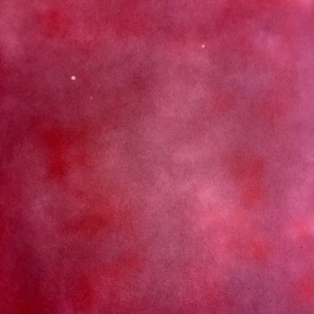 Pittura intitolato "3 dots on red" da Greg Powell, Opera d'arte originale, Spray