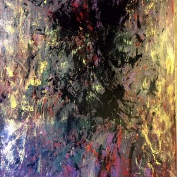 Pittura intitolato "in the looking glass" da Greg Powell, Opera d'arte originale, Smalto