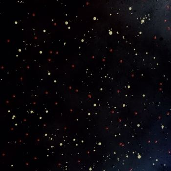 Картина под названием "night skys" - Greg Powell, Подлинное произведение искусства, Эмаль