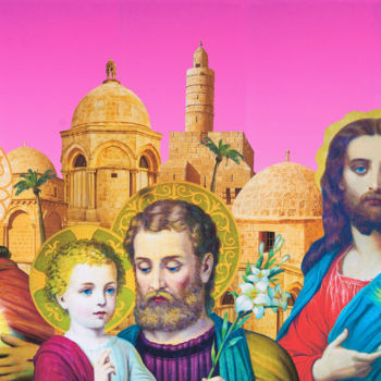 Κολάζ με τίτλο "The Pope's Nightmare" από Manuel Blond, Αυθεντικά έργα τέχνης